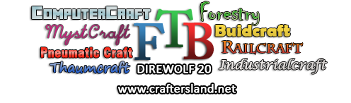 FTB Direwolf20 1.12.2 by CraftersLand Minecraft Server